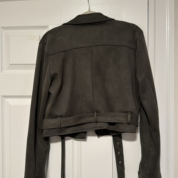 Suede Moto Jacket - Picture 4 of 4